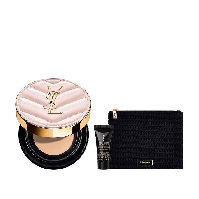 【YSL】官方直營 超模光感精華水氣墊SPF50+/PA++++ 12g(粉紅氣墊/防曬/任選1款/週年慶)
