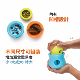 【West Paw】Toppl益智搖擺漏食4.75英吋-XL(中大型犬/狗玩具/耐咬/互動/益智/漏食/慢食/浮水/寵物玩具)