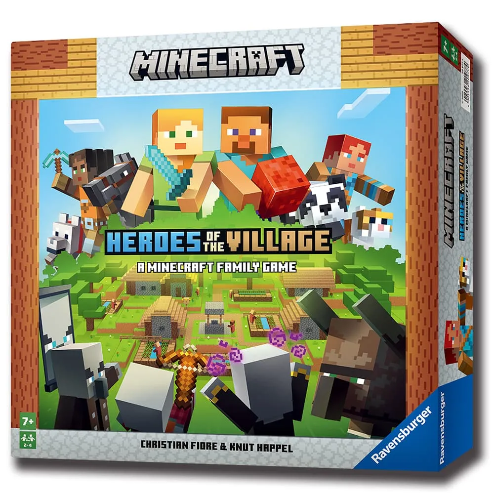 【新天鵝堡桌遊】當個創世神：村莊英雄MINECRAFT: HEROES OF THE VILLAGE(全家一起來/送禮最大方)