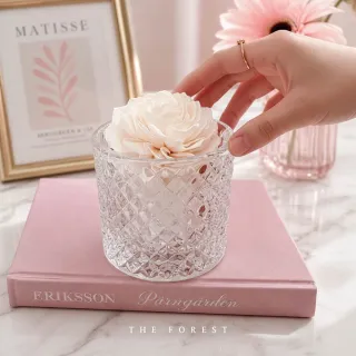 【The Forest 癒森林】野薔薇香氛擴香水晶禮盒含15ml品牌香氛油(送禮禮盒/居家香氛/生日禮物)