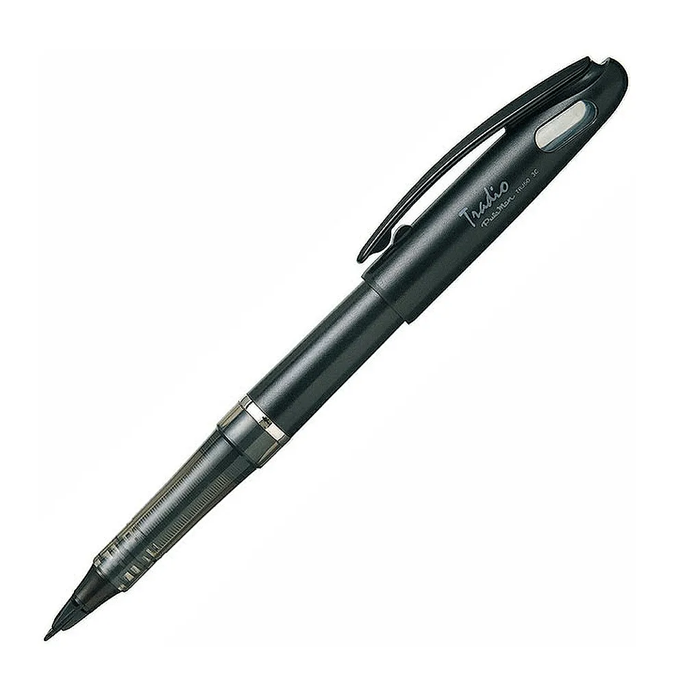 【Pentel 飛龍】飛龍 TRJ50-A 德拉迪塑膠鋼筆 黑