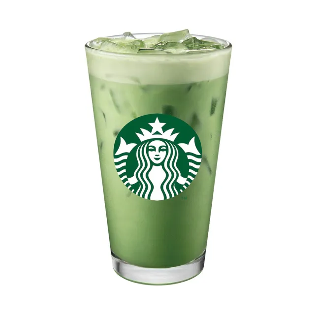 【STARBUCKS 星巴克】大杯醇濃抹茶那堤-E
