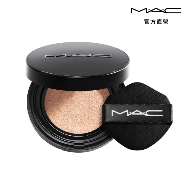 【M.A.C】超持妝霧絲絨氣墊粉餅(SPF 50/PA＋＋＋/持色不暗沉/柔霧小黑碟/輕感小黑碟)