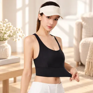 【LEESA】禮物\運動背心\運動上衣\送女友\無鋼圈內衣\一體式運動內衣\女生內衣\固定杯運動內衣\
