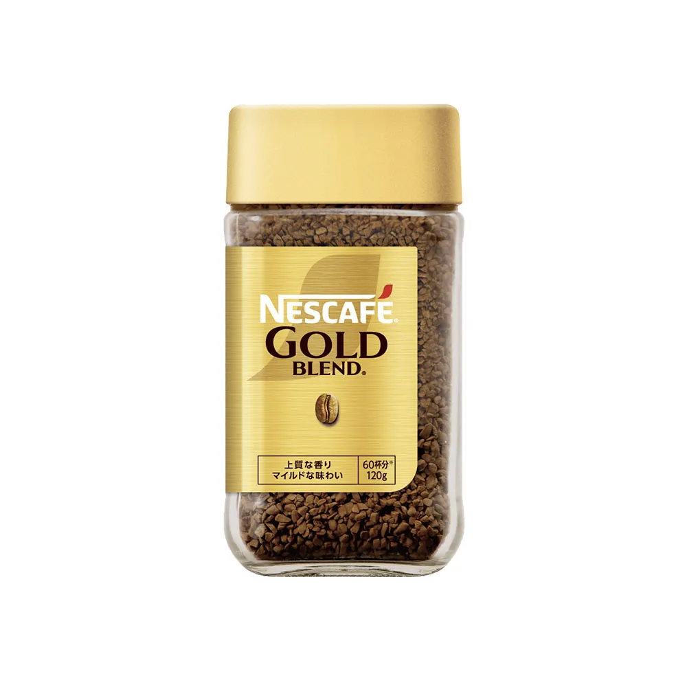 【NESCAFE 雀巢咖啡】金牌微研磨咖啡罐裝 120g/罐(口味任選;原味/深焙)