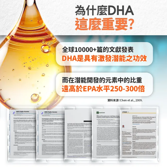 【EatBLISS 益比喜】小晶明DHA兒童魚油(60入/罐) rTG型態 小巧好吞無腥味