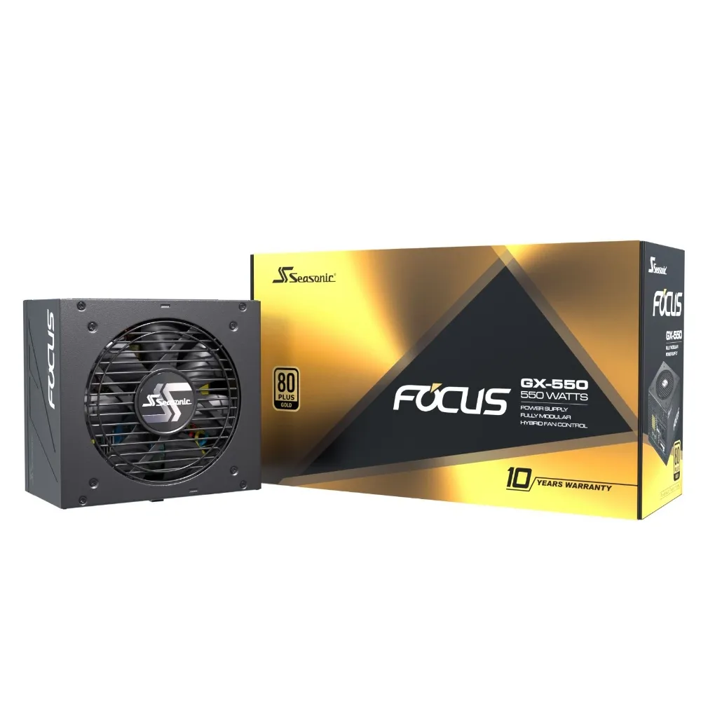 【Seasonic 海韻】FOCUS GX-750 金牌/全模 電源供應器(FOCUS GX750 金牌 全模 電源供應器)