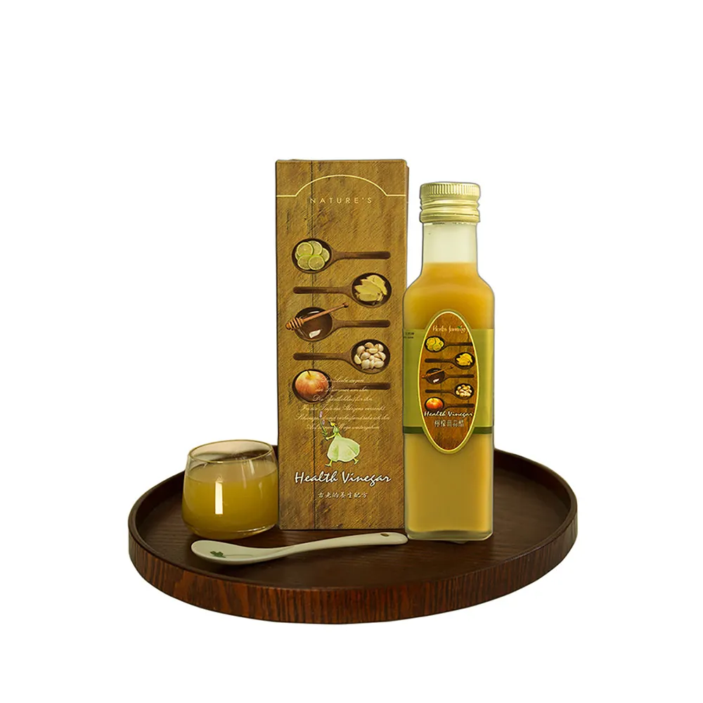 【奇香妙草】檸檬薑蒜蜜醋250mlx2瓶(Health Vinegar)