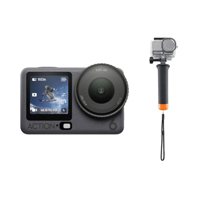 【DJI】OSMO ACTION 6暢拍潛水套裝 運動相機/迷你相機｜可變光圈｜旗艦畫質超級夜拍(聯強國際貨)