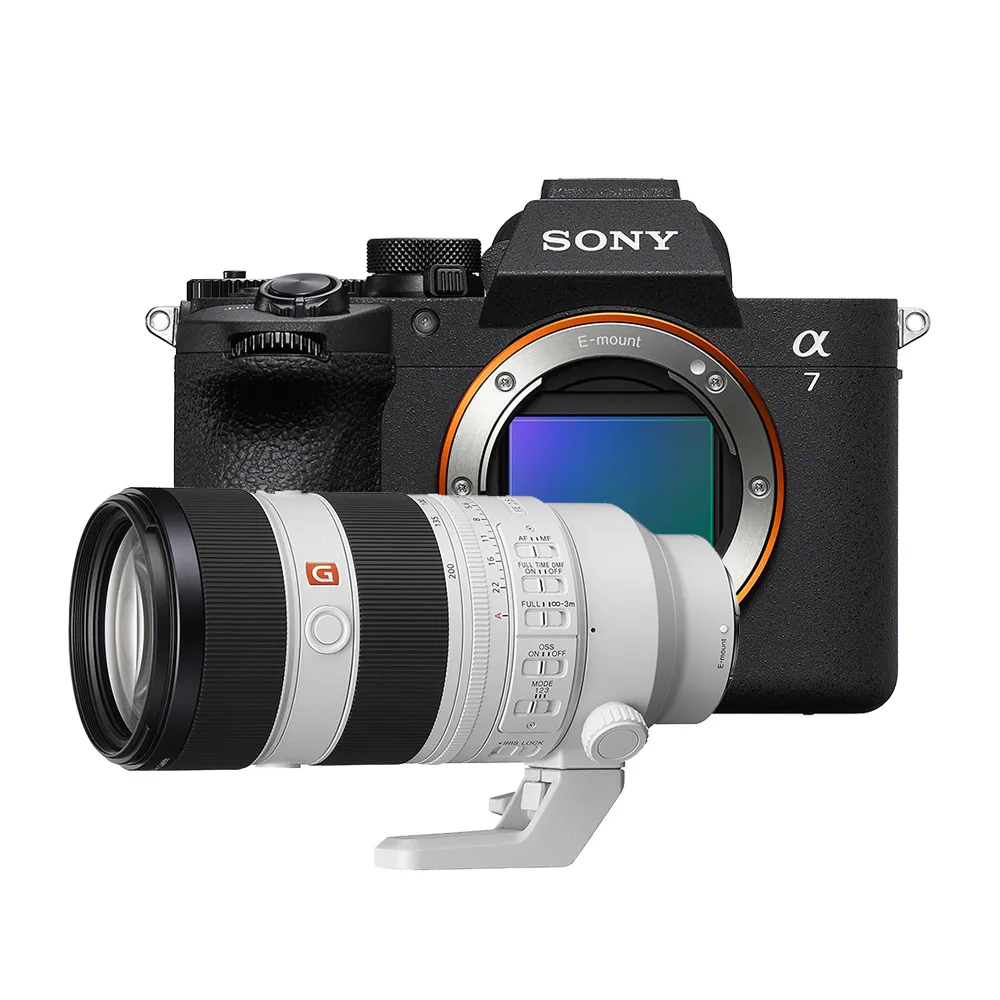 【SONY 索尼】ILCE-7M5 單機+FE 70-200 mm F2.8 GM OSS II 望遠變焦鏡頭 SEL70200GM2(公司貨 保固18+6個月)