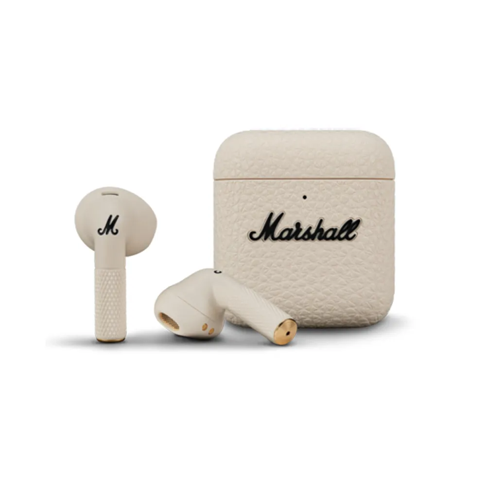 【Marshall】Minor IV 真無線藍芽耳機 第四代(奶油白)