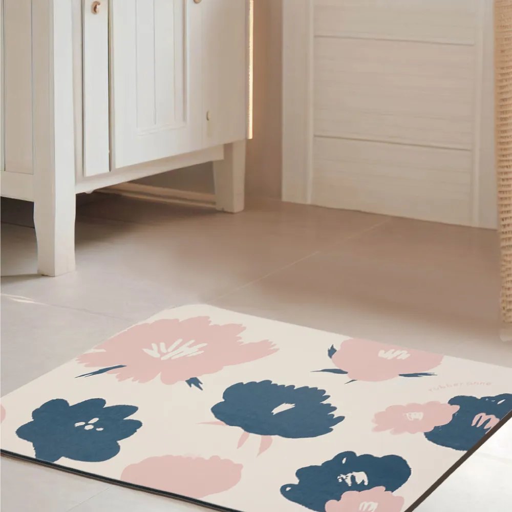 【怪獸】rubber anne 頂吸 軟式珪藻土吸水地墊 夢境系列 60x40cm(珪藻土地墊/腳踏墊/浴室防滑墊)