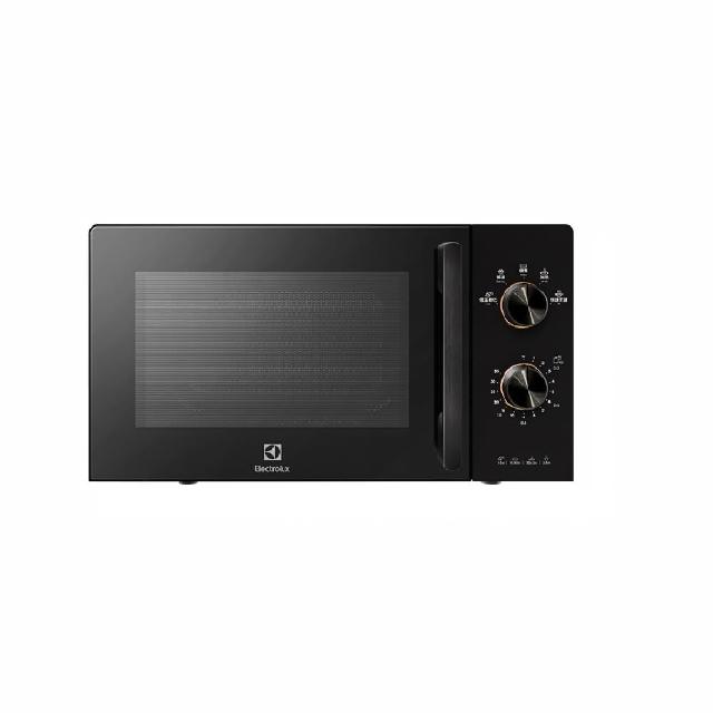 【Electrolux 伊萊克斯】雙11限定 極致美味300 20L 獨立式微波爐(EMM20K22B 黑色)