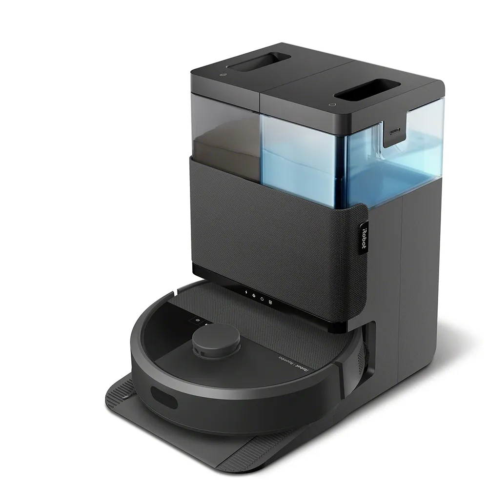 【iRobot】Roomba Plus 405 Combo 全能旋風掃拖機器人(自動集塵/洗布風乾自潔/雙旋轉拖布/70倍吸力)