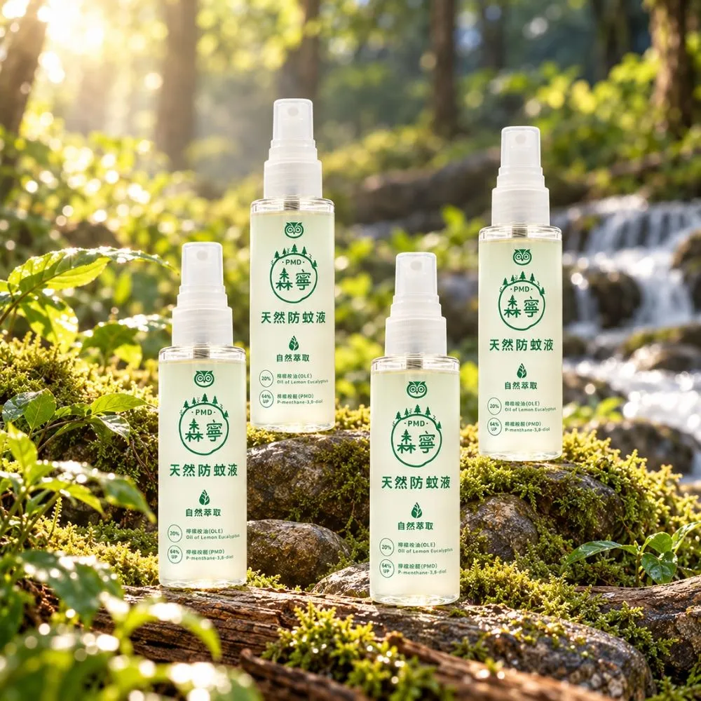 【福來朗】PMD森寧天然防蚊液80ml_4入組｜防蚊液｜防蚊噴霧｜小黑蚊｜長效防蚊｜孕婦｜幼童