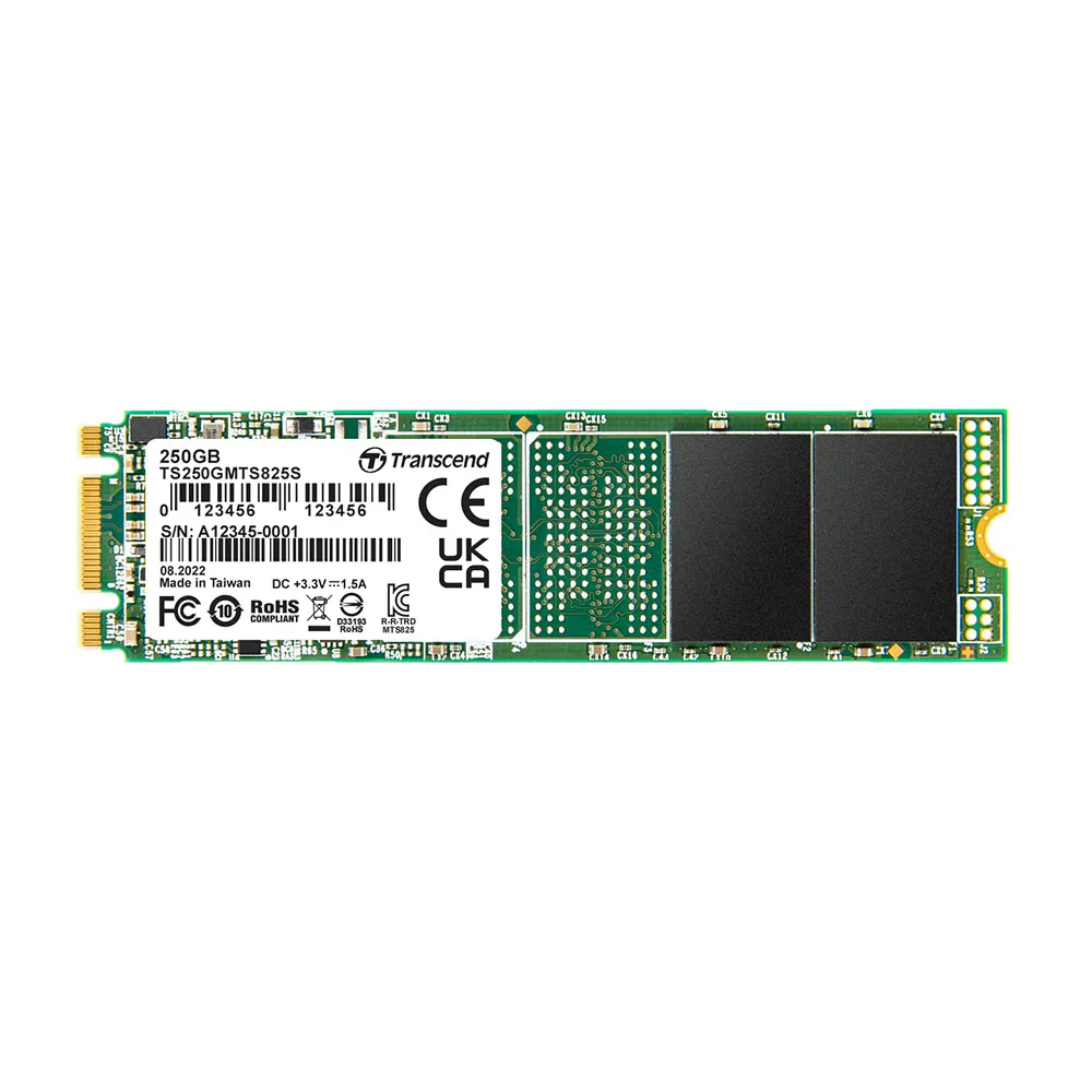 【Transcend 創見】MTS825S 250GB M.2 2280 SATA III SSD固態硬碟(TS250GMTS825S 新舊包裝隨機出貨)
