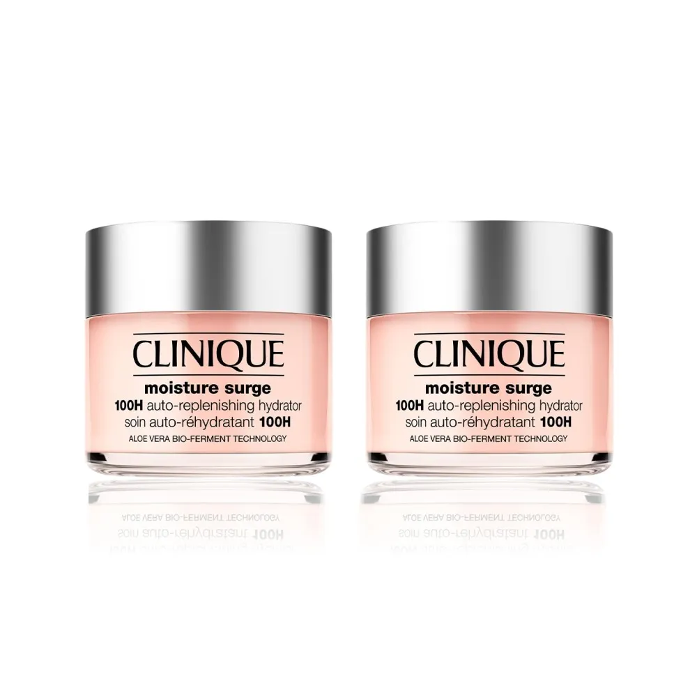 【CLINIQUE 倩碧】水磁場補水舒敏組(水磁場100H活水循環保濕凝膠125ml/買1送1)