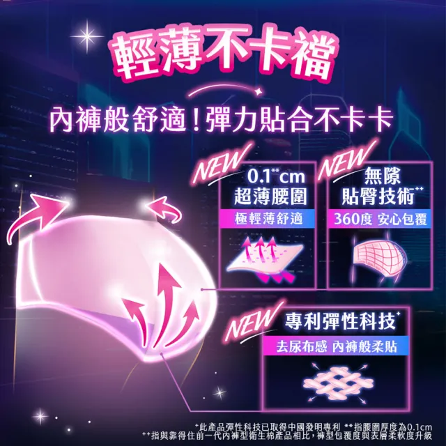 【Kotex 靠得住】晚安好眠褲/日用懶人褲12-18包(箱購/一般/抑菌/無痕絲綿/晚安褲/褲型衛生棉)