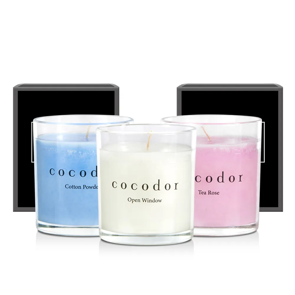【COCODOR】香氛蠟燭170g x3入(多款任選/官方直營/花香/果香)