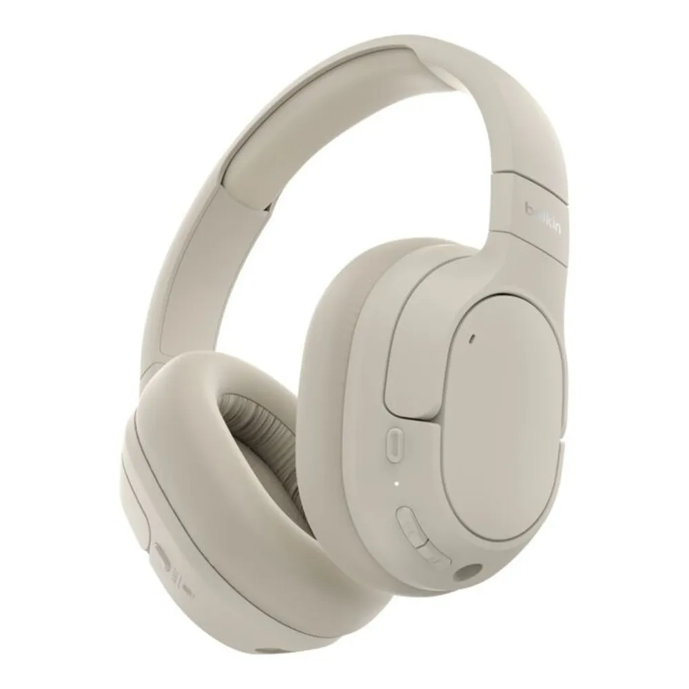 【BELKIN】SoundForm Isolate 頭戴式無線降噪耳機(AUD008)