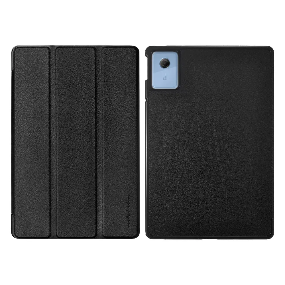 【Metal-Slim】Lenovo Idea Tab TB336ZU/TB336FU 高仿小牛皮三折站立磁吸皮套