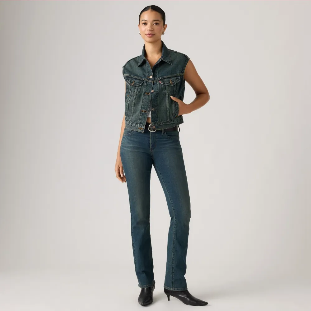 【LEVIS】315™ 中腰塑形靴型牛仔褲 / 微彈性 女生牛仔褲 熱賣單品 19632-0184