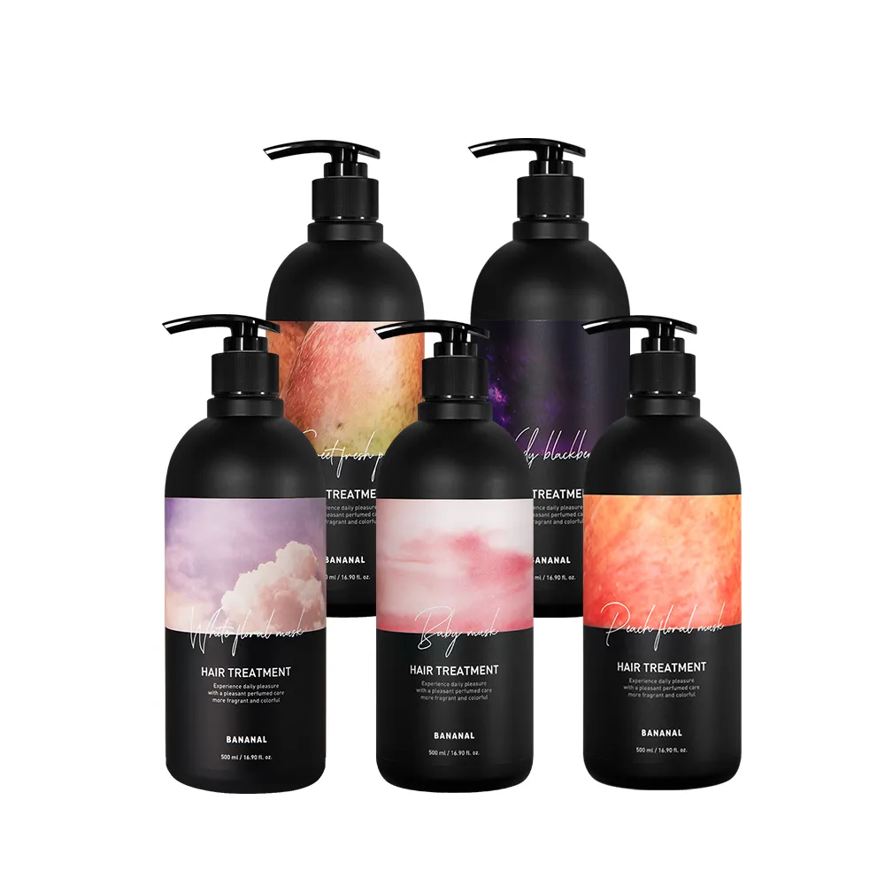 【BANANAL】韓國胺基酸香氛潤髮乳500ml(蛋白質護髮/強效修護/乳狀質地/5款香味任選)