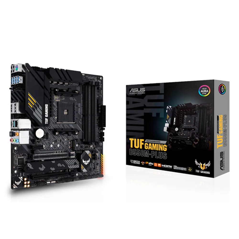 【ASUS 華碩】TUF GAMING B550M-PLUS 主機板