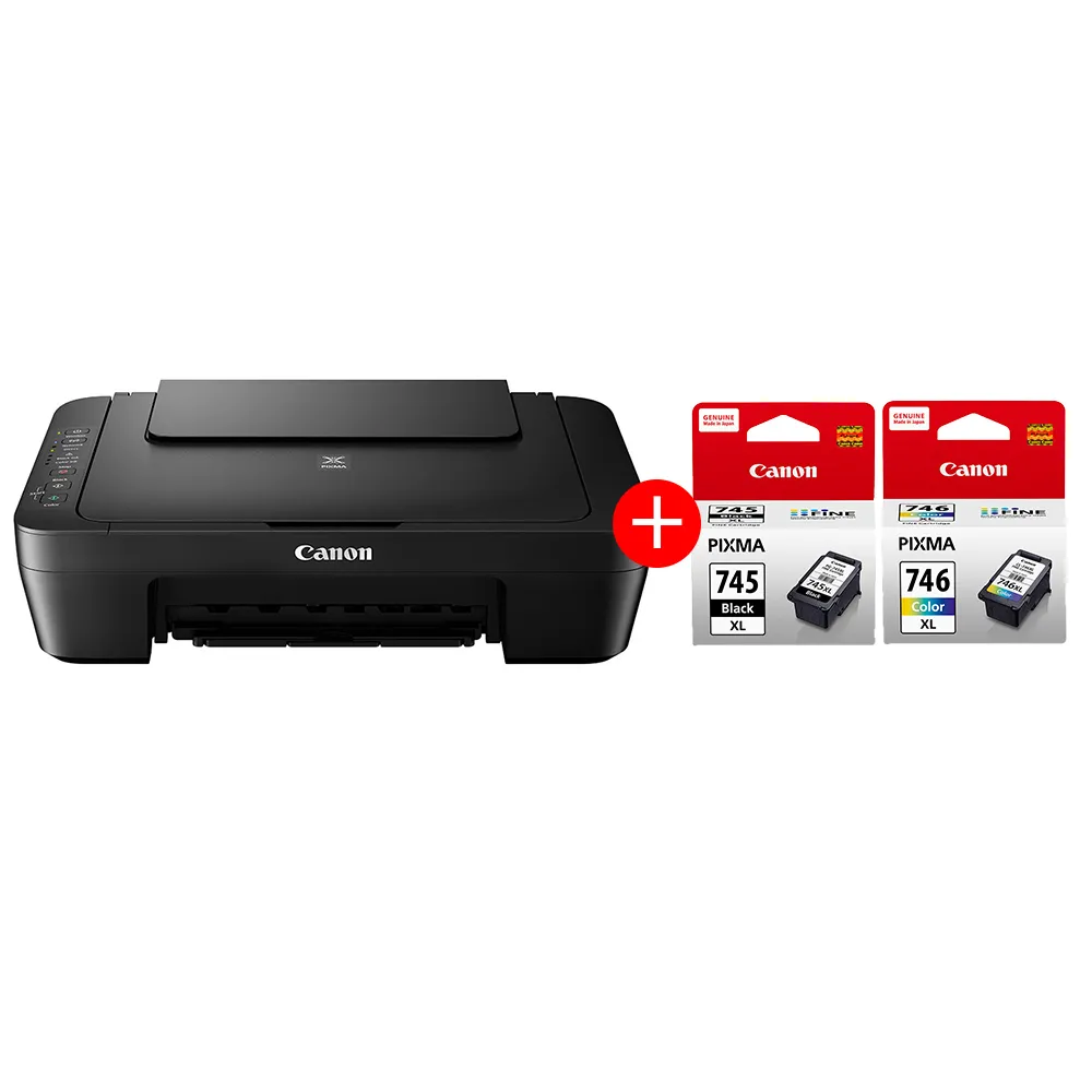 【Canon】官方直營 搭高容量1黑1彩墨水★PIXMA MG3070 三合一Wi-Fi多功能噴墨印表機