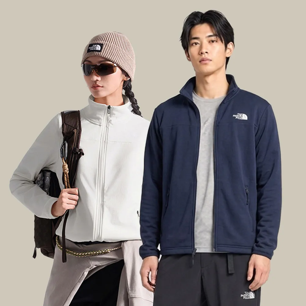 【The North Face】線上獨家款｜男女款立領保暖抓絨外套 (多款任選)