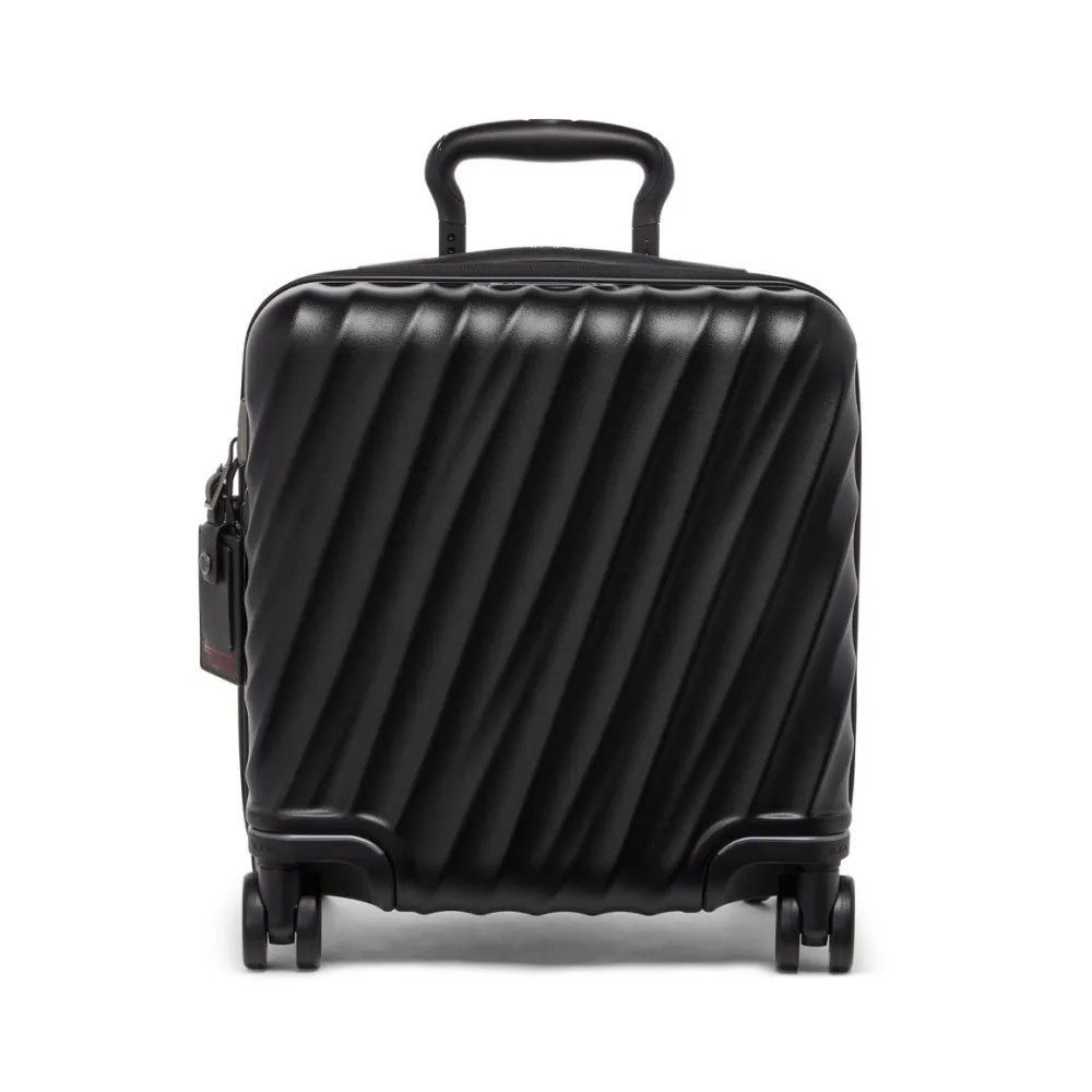 【TUMI】19 DEGREE 輕便公事包行李箱 - 黑色紋理(TUMI 官方旗艦店)