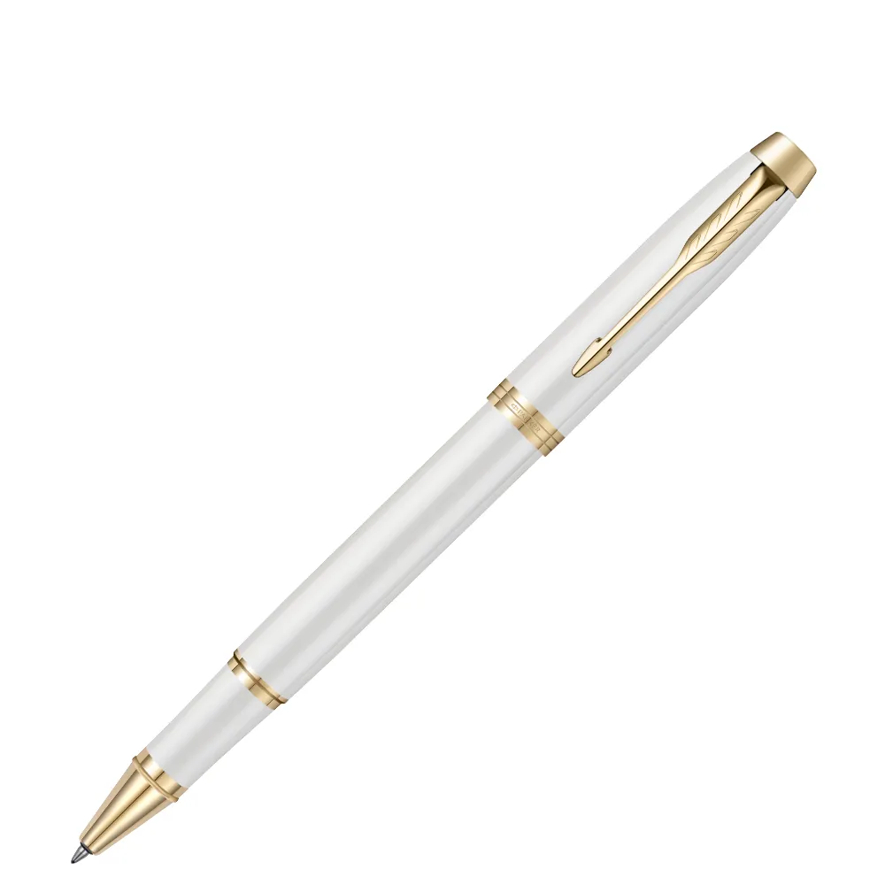 【PARKER】派克  IM金屬系列限量版 珠光白 鋼珠筆(IM)