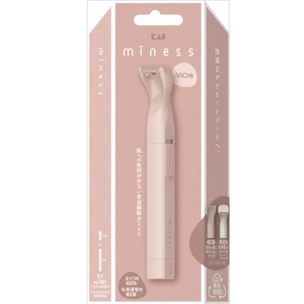 【KAI 貝印】日本 miness VIO私密處除毛刀(比基尼線除毛、電動除毛刀、除毛刀)