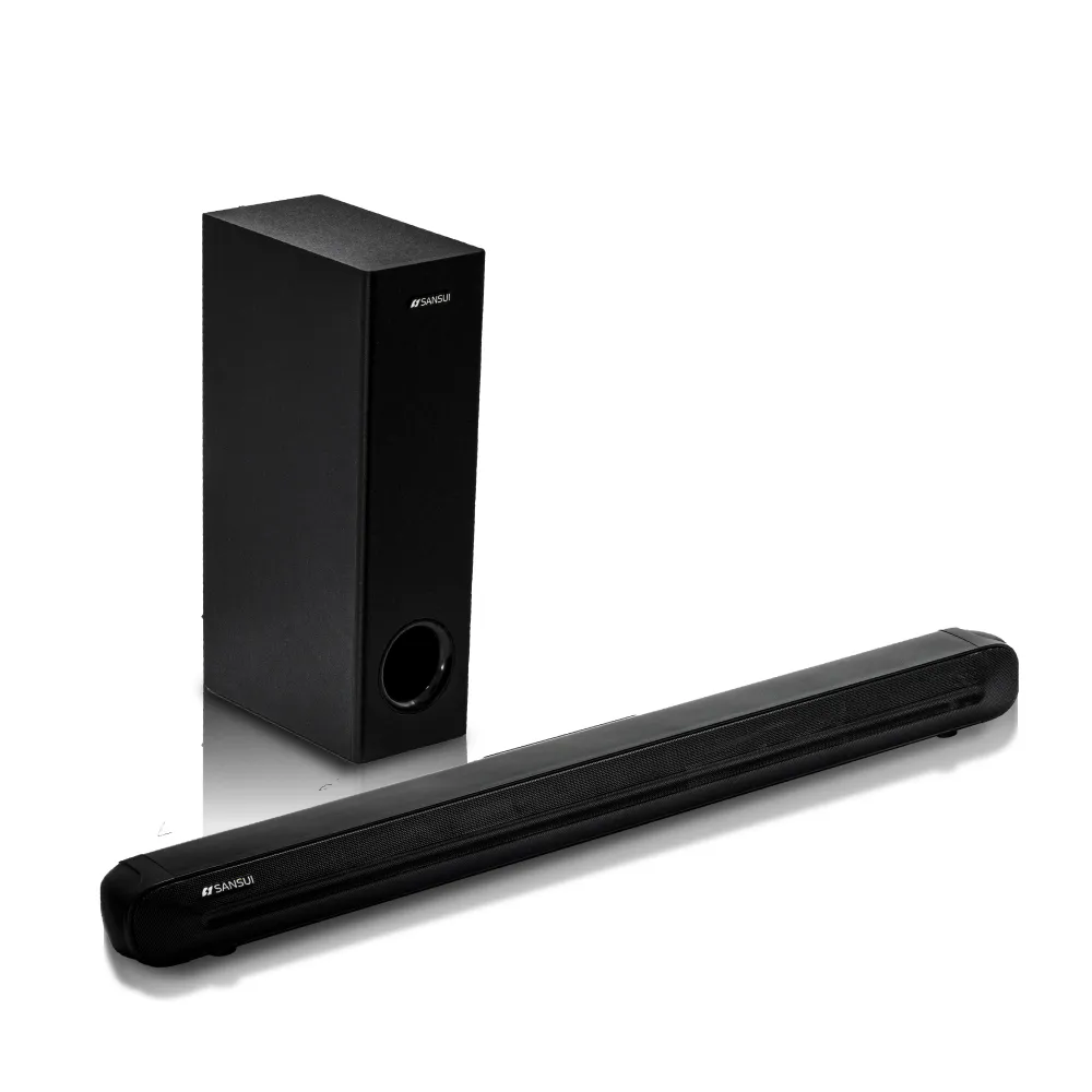 【SANSUI 山水】2.1聲道 重低音聲霸 家庭劇院組 soundbar(SSB-555N)