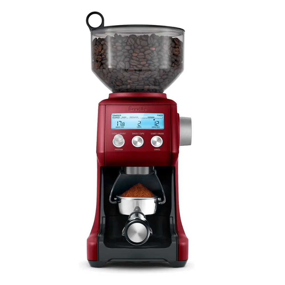 【Breville】BCG820XL the Smart Grinder™ Pro 專業級定量磨豆機（櫻桃紅）(總代理公司貨)