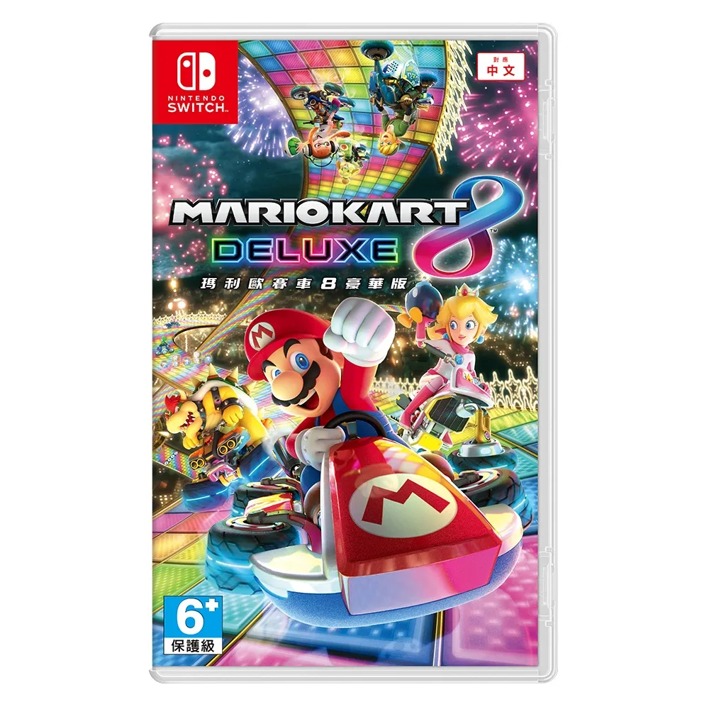 【Nintendo 任天堂】NS 瑪利歐賽車8 豪華版 中文版(台灣公司貨)