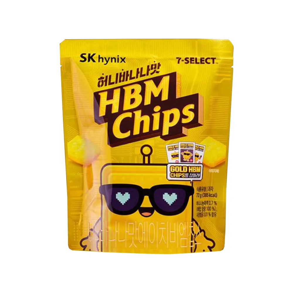 韓國HBM Chips 蜂蜜香蕉風味脆片 72g/包