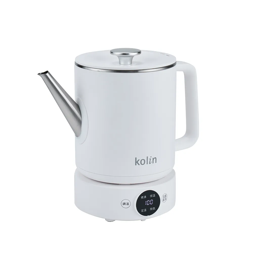 【Kolin 歌林】智能微電腦溫控沖茶快煮壺KPK-MN1016C(電茶壺/沖茶壺/泡茶壺)