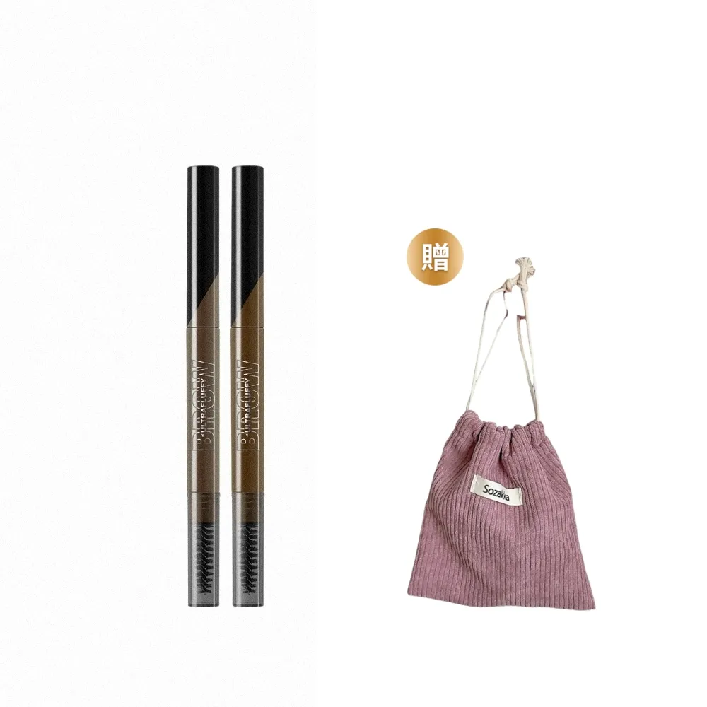 【MAYBELLINE 媚比琳】新一代宛若真眉柔霧塑型眉膠筆0.2g(任選2入組)