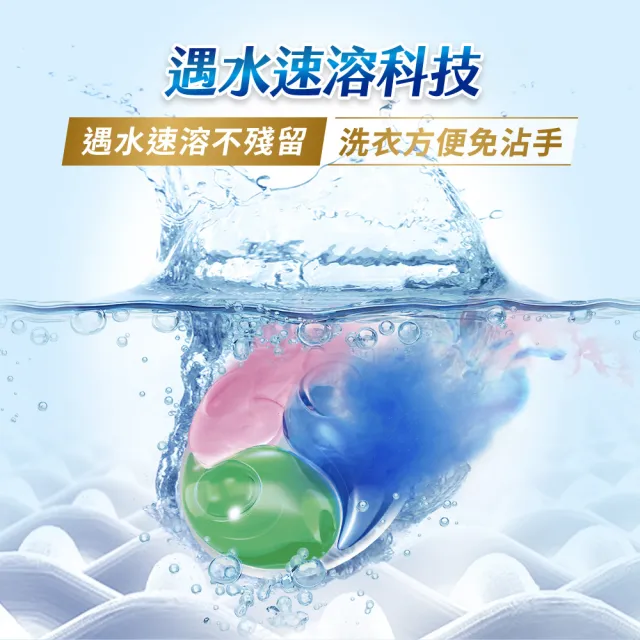 【白蘭】雙11獨家限定★4X極淨酵素抗病毒洗衣球 54顆/袋 2入組(共108顆 除菌除蟎/室內晾曬 嬰幼兒適用)