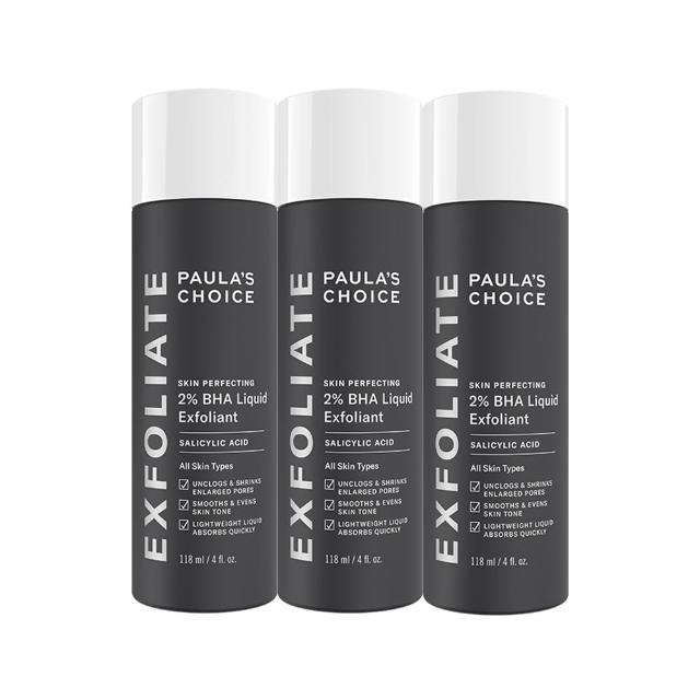 【PAULA’S CHOICE 寶拉珍選】2%水楊酸精華液118ml 3入組