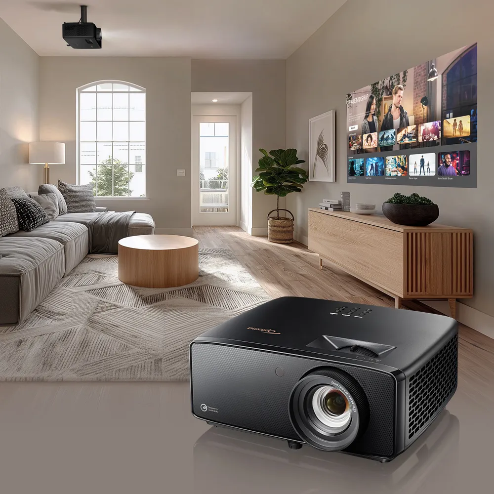【OPTOMA】奧圖碼- 4K UHD 雷射投影機 Photon Beam PK52 睛嘆號(3500流明)