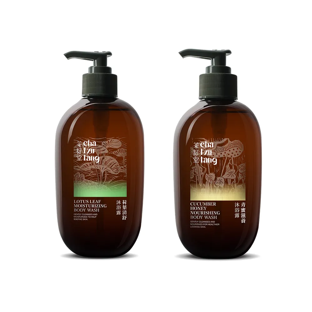 【茶籽堂】臺灣植萃保濕沐浴露500mL(荷葉清舒/青蜜滋養/清爽滋潤)