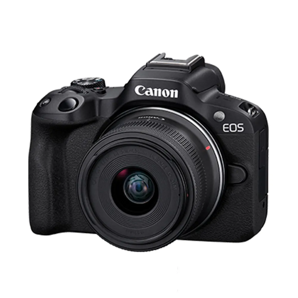 【Canon】EOS R50 RF-S18-45mm f/4.5-6.3 IS STM(公司貨)