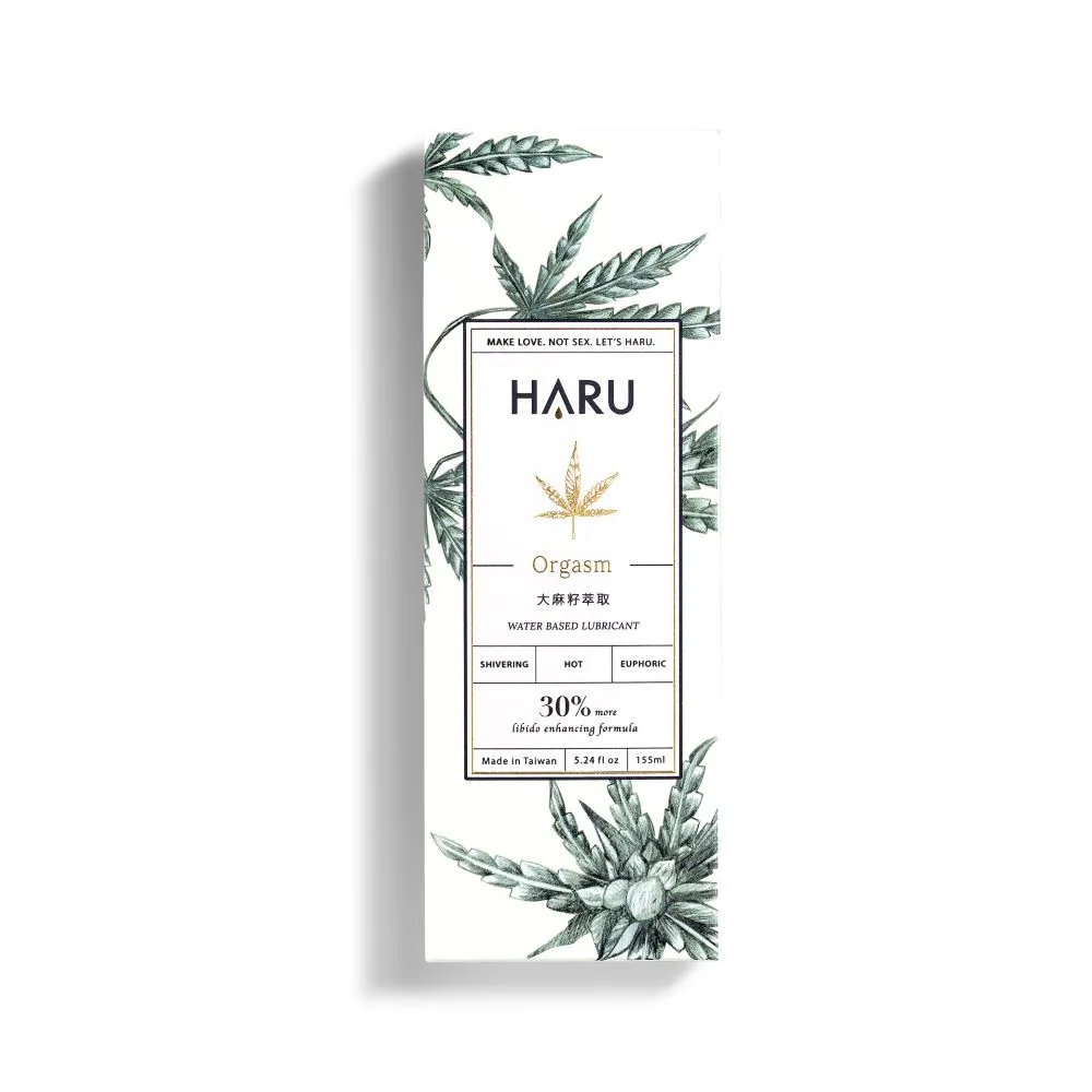 【HARU 含春】大麻熱浪迷情潤滑液1瓶(155ml)