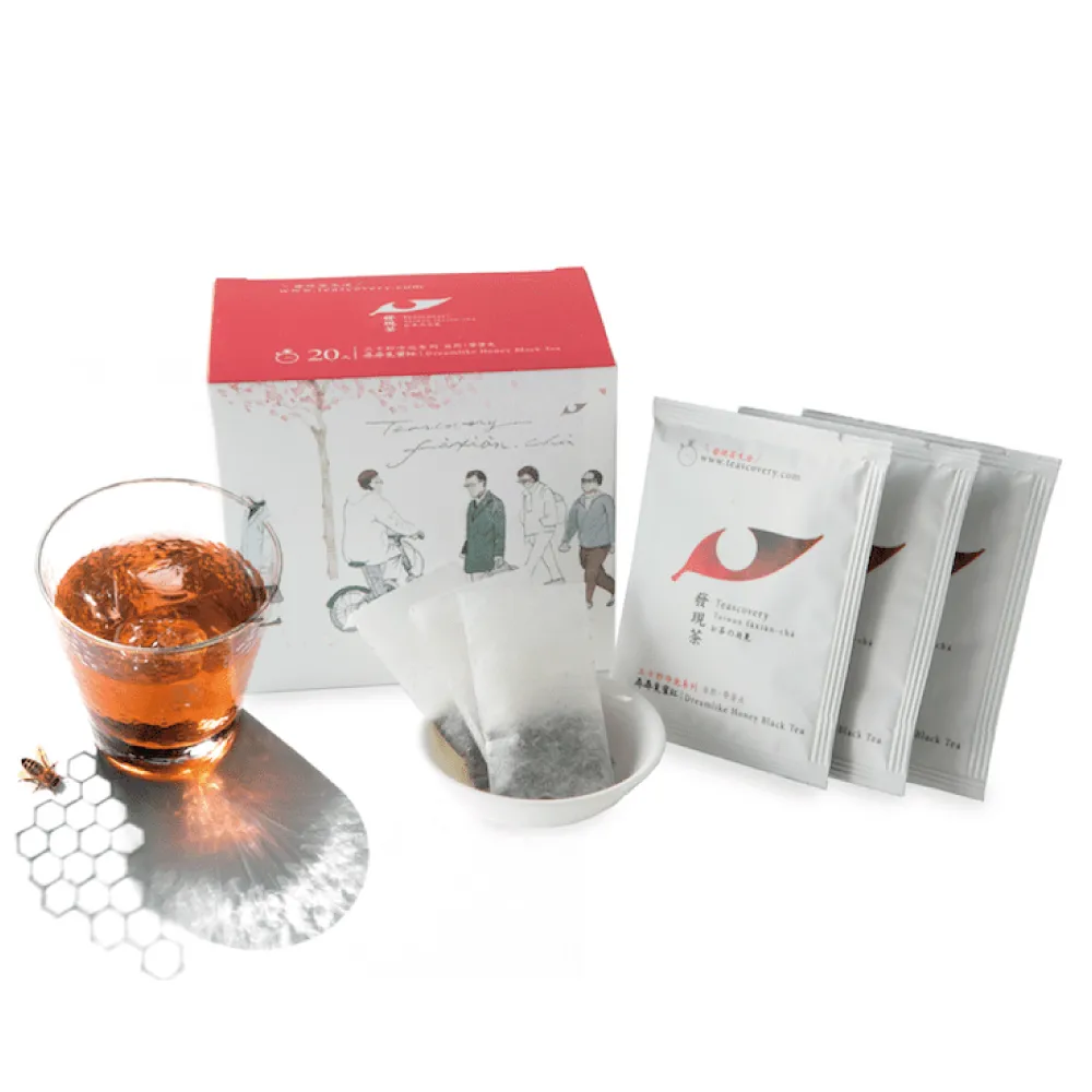 【Teascovery 發現茶】蜜香紅茶茶包 (20入/盒；蜜香甜韻；尋尋覓蜜紅)