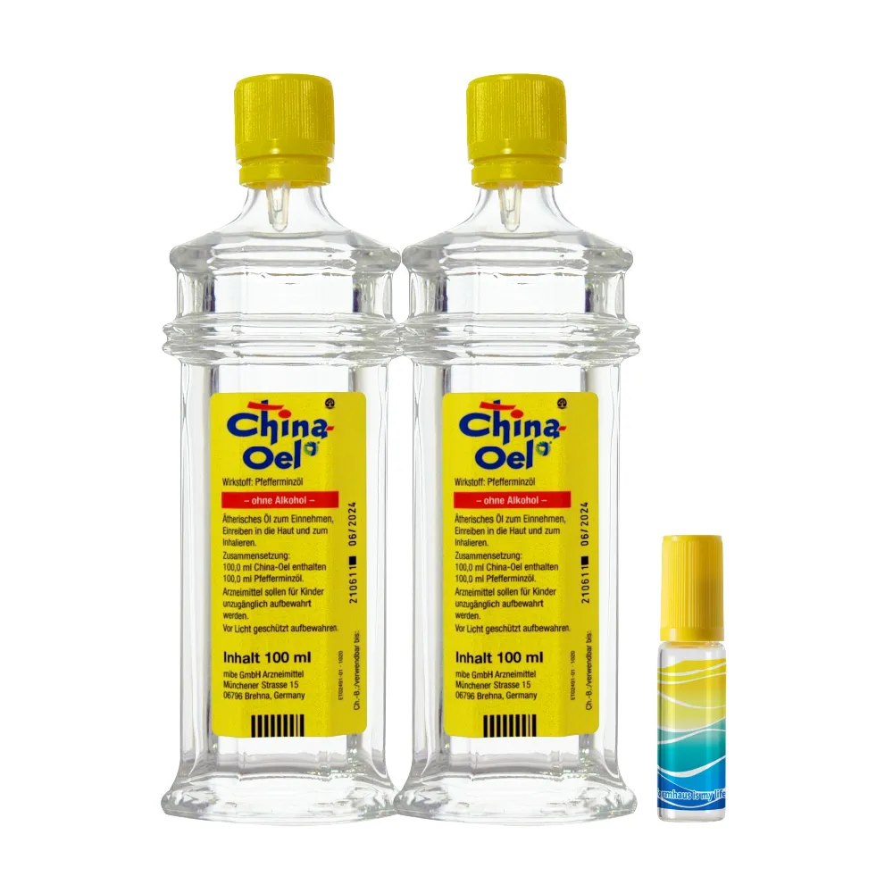 【百靈油】100ML*2+滾珠空瓶*1共200ML(100%胡椒薄荷 按摩精油 年節送禮 伴手禮)