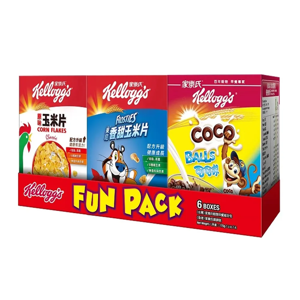 【家樂氏Kelloggs】趣味組合包170gx1組
