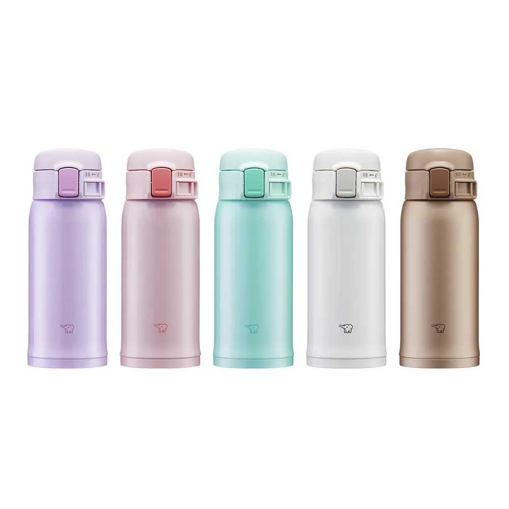 【ZOJIRUSHI 象印】彈蓋超輕量不銹鋼真空保溫保冷杯-360ml (SM-SR36E  保溫瓶/保冰/環保杯)
