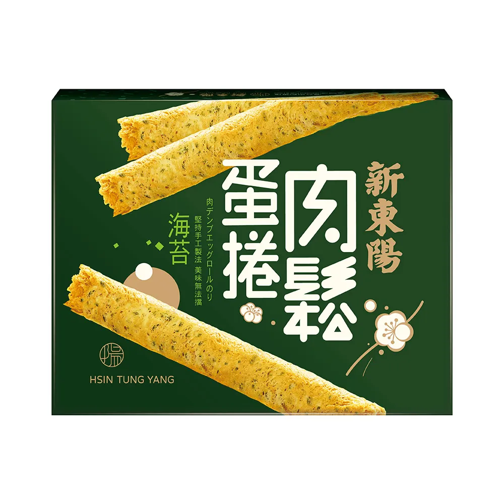 【新東陽】海苔肉鬆蛋捲68g